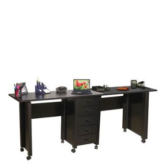 Venture Horizon VHZ Office 70 W Mobile Craft Double Desk