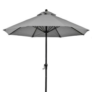 Frankford Umbrellas 9 Fiberglass Crank up Market Umbrella