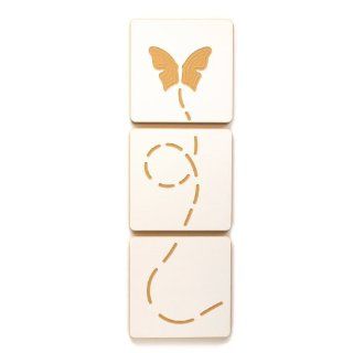Sprout 3 Art Tile Set Butterfly Flying, White Toys & Games