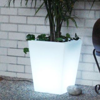 Bon Décor Square Illuminated Pot Planter