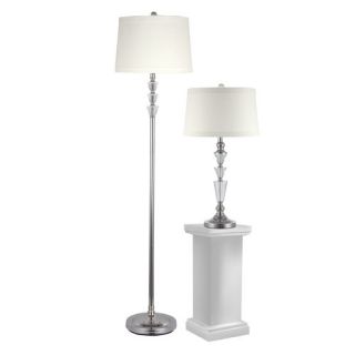 Table and floor lamp set Number of Lights 1 Shade material Fabric