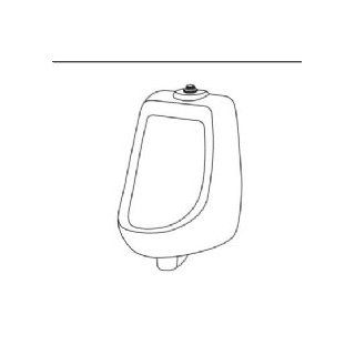 GERBER North Point 0.5 Top Spud Urinal HE 27 720 White    