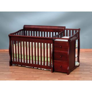 Sorelle Tuscany 4 in 1 Convertible Crib and Changer Combo