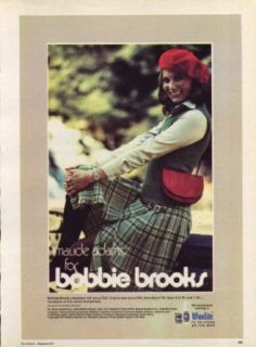 Maude Adams for Bobbie Brooks Fashions ad 1977 Entertainment Collectibles