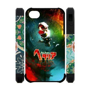 Colorful Dream Hetalia Apple Iphone 4S/4 Case Cover Dual Protective Polymer Cases Axis Powers Cell Phones & Accessories