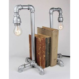 Metrotex Designs Industrial Evolution Bookend Table Lamp (Set of 2)