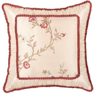 Jennifer Taylor Brianza Synthetic Pillow with Tassel Trim and Braid