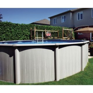 Trevi Aqua Mate by Trevi Round 52 Deep Deluxe Above Ground Pool