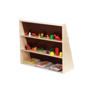 Steffy Wood Products Book Display Unit with Rear Shelves