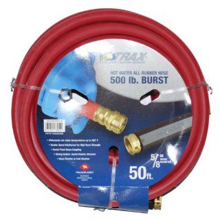 NoTrax 724 311 50' x 5/8" Red Rubber Hot Water Hose