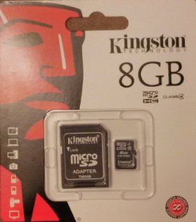 Kingston Sdc/8gb Micro Sdhc Flash Memory Card Class 4 Musical Instruments