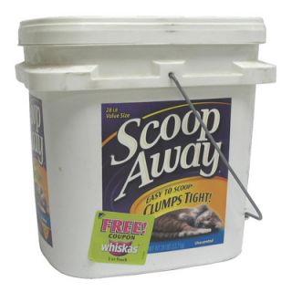 Scoop Away Uncented Clumping Cat Litter (25 lbs)
