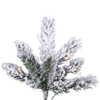 Vickerman Co. 7.5 Slim White Pine Artificial Christmas Tree with 500