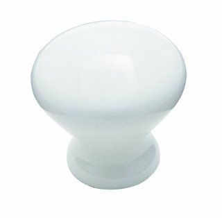 Amerock BP725 30 Ceramic Knob White Porcelain, 1 5/16 Inch Diameter   Cabinet And Furniture Knobs  