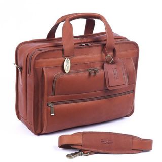 Claire Chase Italian Leather Laptop Briefcase