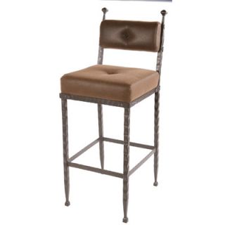 Stone County Ironworks Forest Hill 30 Padded Back Barstool