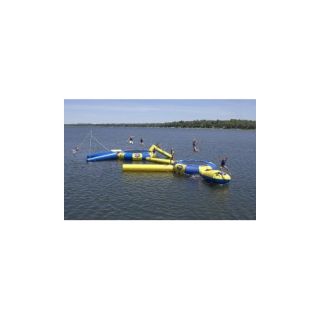 Aqua Jump 200 Eclipse Trampoline with Launch and Log