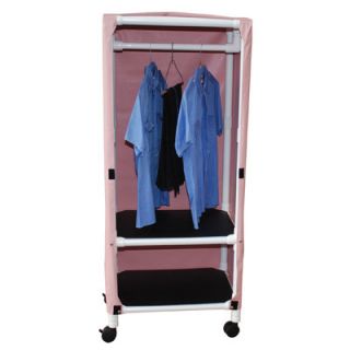 MJM International Hanging Linen Cart with Cover and Optional Accessory