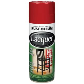 Rustoleum 11 Oz Chinese Red Lacquer Spray Paint