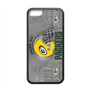 Cool NFL Green Bay PACKERS Helmet Durable Silicone Phone Case Cover for iPhone 5c Best Protective Cover for Apple Cell Phones & Accessories