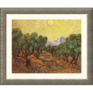 Great American Picture The Olive Trees Silver Framed Print   Vincent