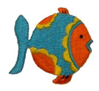 ID #0187 Tropical Fish Fishing Applique Patch