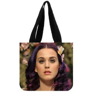 Custom Katy Perry Tote Bag (2 Sides) Canvas Shopping Bags CLB 726   Reusable Grocery Bags