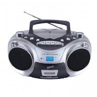 Supersonic Supersonic Sc 709 Portable /cd Player With Cassette Recorder, Am/fm Radio & Usb Input  Boomboxes   Players & Accessories