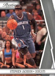 2010 11 Panini Prestige Basketball #12 Stephen Jackson Charlotte Bobcats NBA Trading Card Sports Collectibles