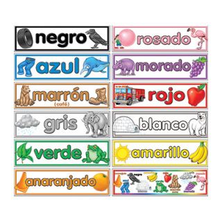 Teacher Created Resources Colors Spanish Headliners