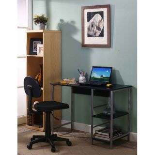 InRoom Designs Student Writing Desk with Side Shelf