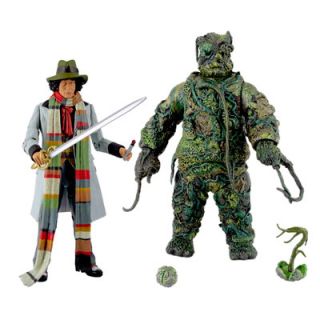 Underground Toys Doctor Who Seeds of Dooms Action Figure 2 Piece Set