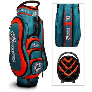 Team Golf Miami Dolphins Medalist Cart Golf Bag (637556315359)