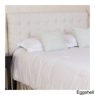 Christopher Knight Home Christopher Knight Home Morris Tufted Fabric Headboard Off White Size Queen