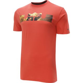 NIKE Mens LeBron Logo Short Sleeve Basketball T Shirt   Size Xl, Crimson/black