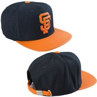 SF Giants American Needle Limited Edition Caramel Apple Faux Leather Visor, Button, & Backstrap Cap Hat  Sports Fan Baseball Caps  Sports & Outdoors