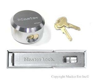 Master Hasp #730   #6271 Hidden Shackle Lock Combo Automotive