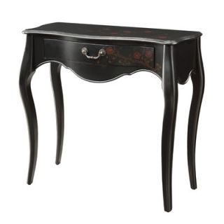 Office Star Inspired by Bassett Renata Console Table in Florid Ebony