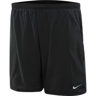 NIKE Mens 9 Pursuit 2 in 1 Running Shorts   Size 2xl, Black/anthracite/silver