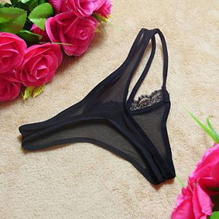 Womens Lace Low Waistline Sexy G strings
