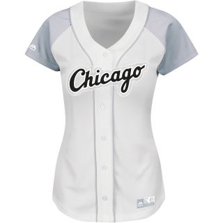 MAJESTIC ATHLETIC Womens Chicago White Sox Fashion Replica Home Jersey   Size