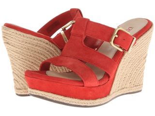 UGG Hedy Womens Wedge Shoes (Red)