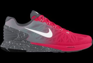 Nike LunarGlide 6 iD Custom Kids Running Shoes (3.5y 6y)   Grey