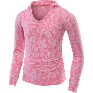 GRACIE BY SOYBU Girls Abby Hooded Pullover   Size Small, Paisley