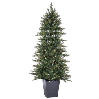 Sterling Inc 4.5 Natural Cut Lenox Pine Christmas Tree with 200 Clear
