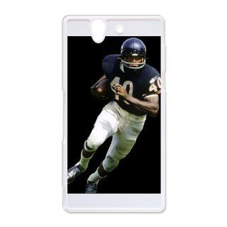 Chicago Bears Hard Plastic Back Protective Cover for Sony Xperia Z Cell Phones & Accessories