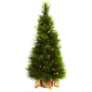 Green Artificial Christmas Tree with 50 Clear Lights with Bag