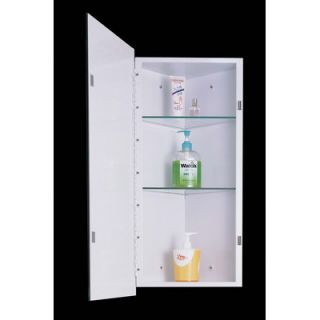 Ketcham Medicine Cabinets 14 x 30 Corner Mount Frameless Beveled