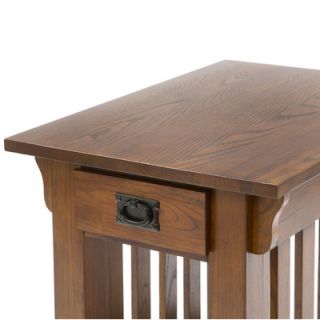 Leick Furniture Mission Impeccable Chairside Table