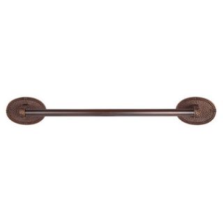 The Copper Factory Hammered Copper Toiletpaper Holder with Oval